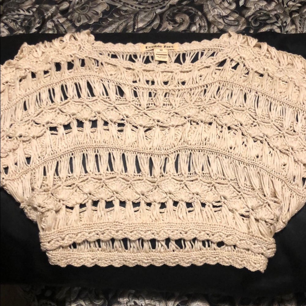 Tan Crop Top